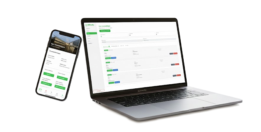 B&Buddy digitale gastenmap en gastportaal applicatie screenshot